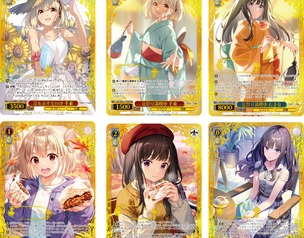 “roriko”-senzoku-and-takinaga-in-yukata,-white-dress,-warm-steamed-meat-bun…-which-do-you-like?-introducing-cards-drawn-by-40-gorgeous-illustrators