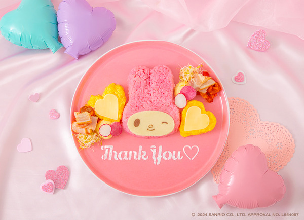 “sanrio”-my-melody-is-full-of-love♪-pink-is-too-cute!-50th-anniversary-theme-cafe-held