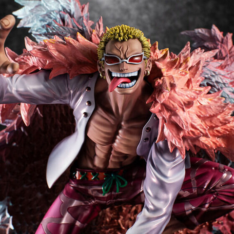 “Tenyasha” and “Donquixote Doflamingo” figures from “One Piece” Dressrosa edition will be sold by lottery! The powerful figure is reproduced as per the image in the play.