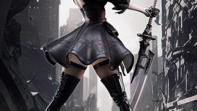 Photo of Admire her beautifully stretched legs! “NieR:Automata” 2B is now a figure – large volume unique to 1/4 scale