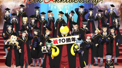 Photo of “Assassination Classroom” 10th anniversary project starts! Commemorative visual of Korosensei and Class 3 E gathering released ♪ All 47 episodes of the anime will be rebroadcast from April 2025