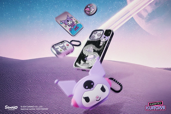 “sanrio”-kuromi-goes-on-a-big-adventure-into-space!?-express-your-adventurous-spirit-with-smartphone-accessories-♪-casetify-collaboration