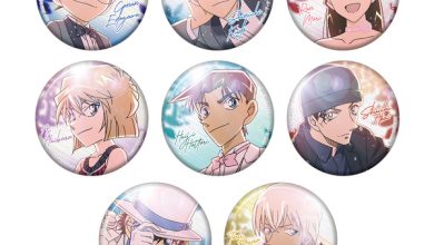 Photo of “Detective Conan” “You’ll protect me, right?” Cards with lines from Ai Haibara, Tooru Amuro, and Shuichi Akai are irresistible ♪ “Sapporo glitter tin badge” now available