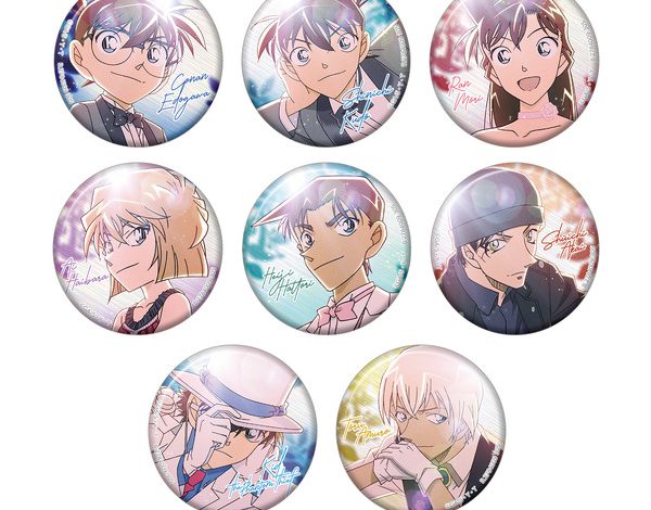 “detective-conan”-“you’ll-protect-me,-right?”-cards-with-lines-from-ai-haibara,-tooru-amuro,-and-shuichi-akai-are-irresistible-♪-“sapporo-glitter-tin-badge”-now-available