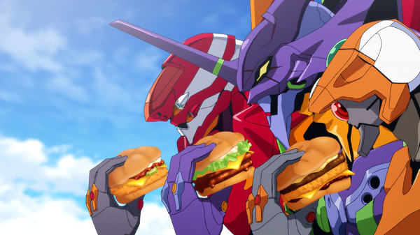 all-members-of-“eva-x-mcdonald’s”-prepare-orders!-“at-field”-buns-collaboration-burger-is-now-available!-“eva-m”-appears-in-the-commercial