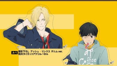 Photo of “BANANA FISH” Ash and Eiji in denim look stylish! Introducing an online lottery where you can win extra-large panels♪