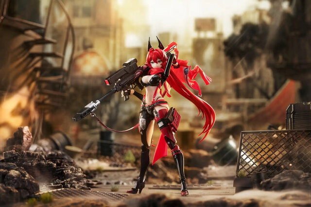 The “back view” is also perfectly determined! Pre-orders are now available for the “Red Hood” movable figure from “Goddess of Victory: NIKKE” - Plenty of options including facial parts