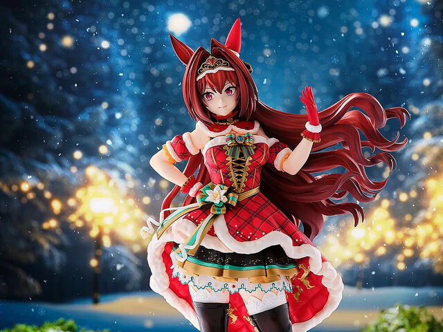 The most beautiful illumination! “Daiwa Scarlet” figure in Christmas uniform from “Uma Musume” is now accepting pre-orders