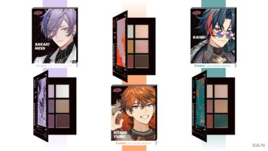 Photo of “Nijisanji” unit “3SKM” is so cool! Introducing collaboration cosmetics inspired by Yusei Kitami, Kaisei, and Ness Sakaki♪