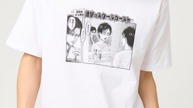 Photo of “Attack on Titan” Eren, Levi, Wings of Freedom, etc. are expressed in apparel ♪ Can you see the size of the Colossal Titan through the graniph collaboration?