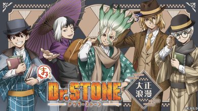 Photo of “Dr.STONE” Senku, Gen, Ukyo and others are dressed up in Taisho Roman costumes ♪ Appeared in the online lottery “Marukuji”