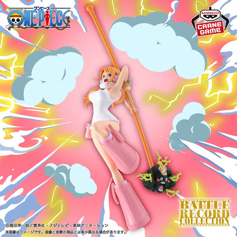 “Nami” from “One Piece” Egghead edition is now three-dimensional in a dynamic pose! 4 products including “Big Ace Hat Stuffed Toy” will be given away as prizes