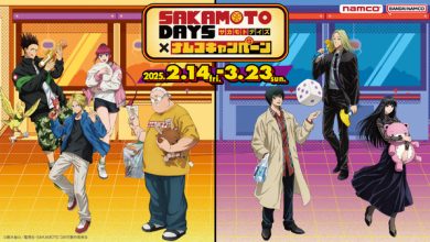 Photo of “SAKAMOTO DAYS” plays with Sakamoto, Shin, Minamumo, Daibutsu in the “Game Center” ♪ Limited illustration goods appear in Namco