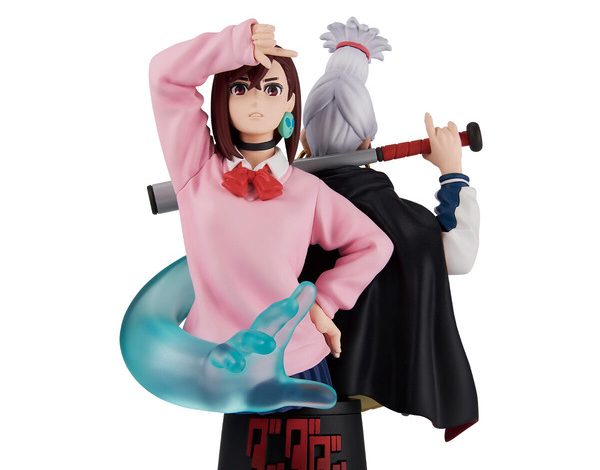 “dandadan”-momo-and-okarun-pose-back-to-back!-statue-figures-now-available