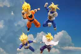 A collection of figures from the original Dragon Ball to DAIMA! Tamashii Nations 