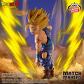 Son Gohan vs. Cell recreates the final battle! Prize figures to be displayed in order for 