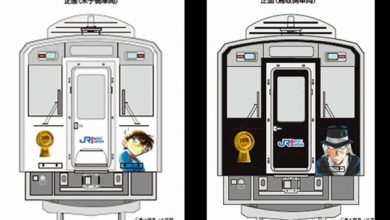 Photo of “Detective Conan” Conan train in Tottori Prefecture has been renewed! The Yonago side has Haibara and Akai, and the Tottori side has black organizational characters designed.