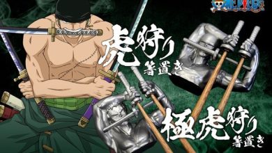 Photo of “One Piece” Zoro’s three-sword style is reproduced with a chopstick rest! I feel like screaming “Tiger hunting!” at the dinner table